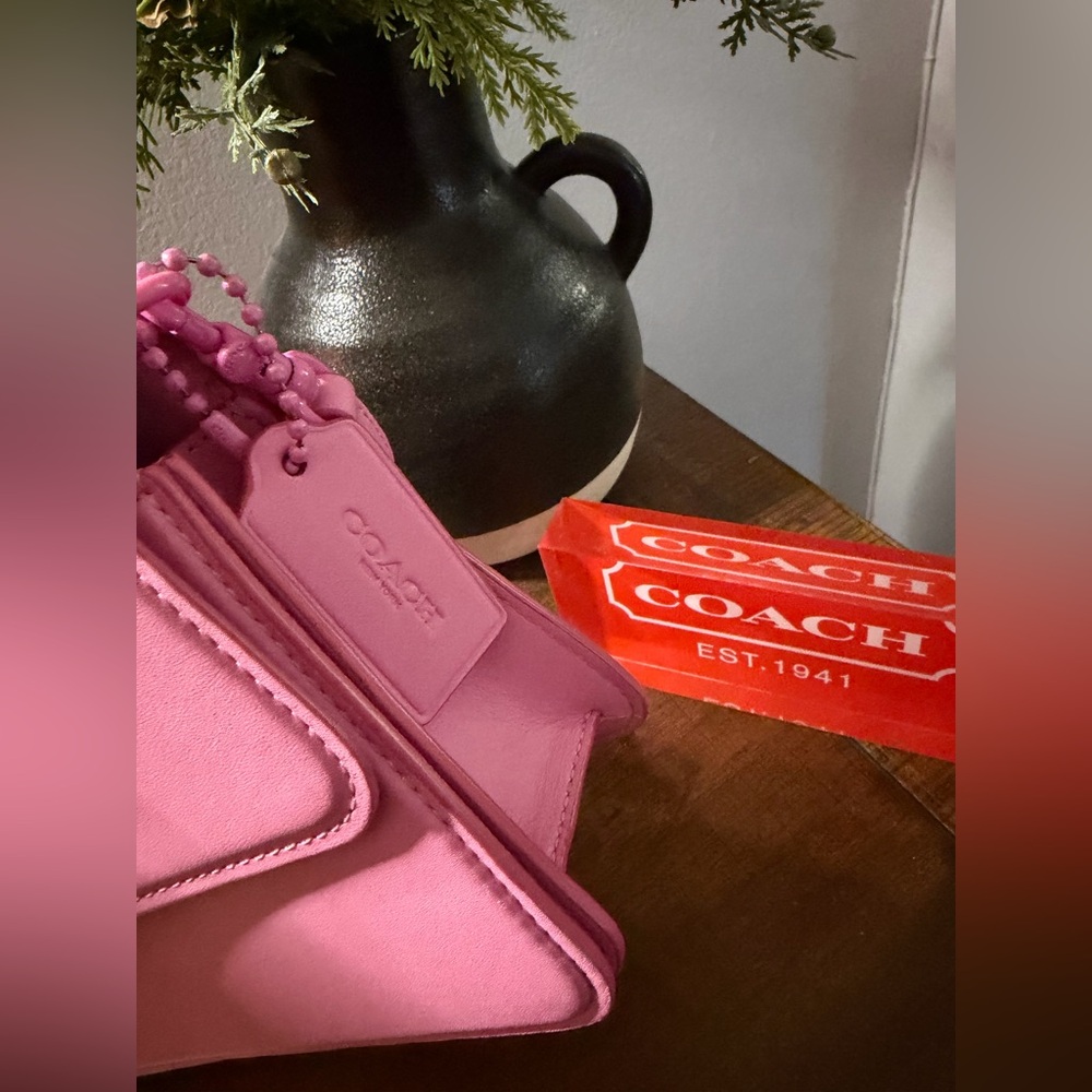 Coach Pink Juno Bag - Picture 6 of 16